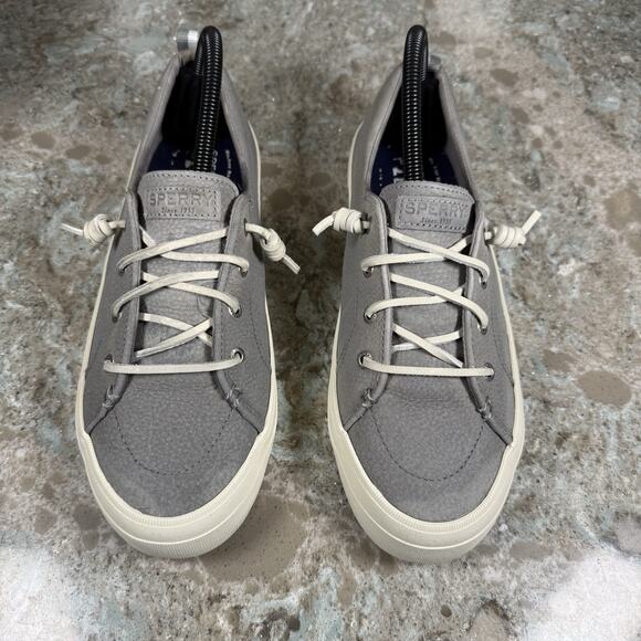 Sperry Women’s Crest Vibe Sneaker, Washable Grey STS82398‎ US 9 EU 40 Slip On - Picture 3 of 9
